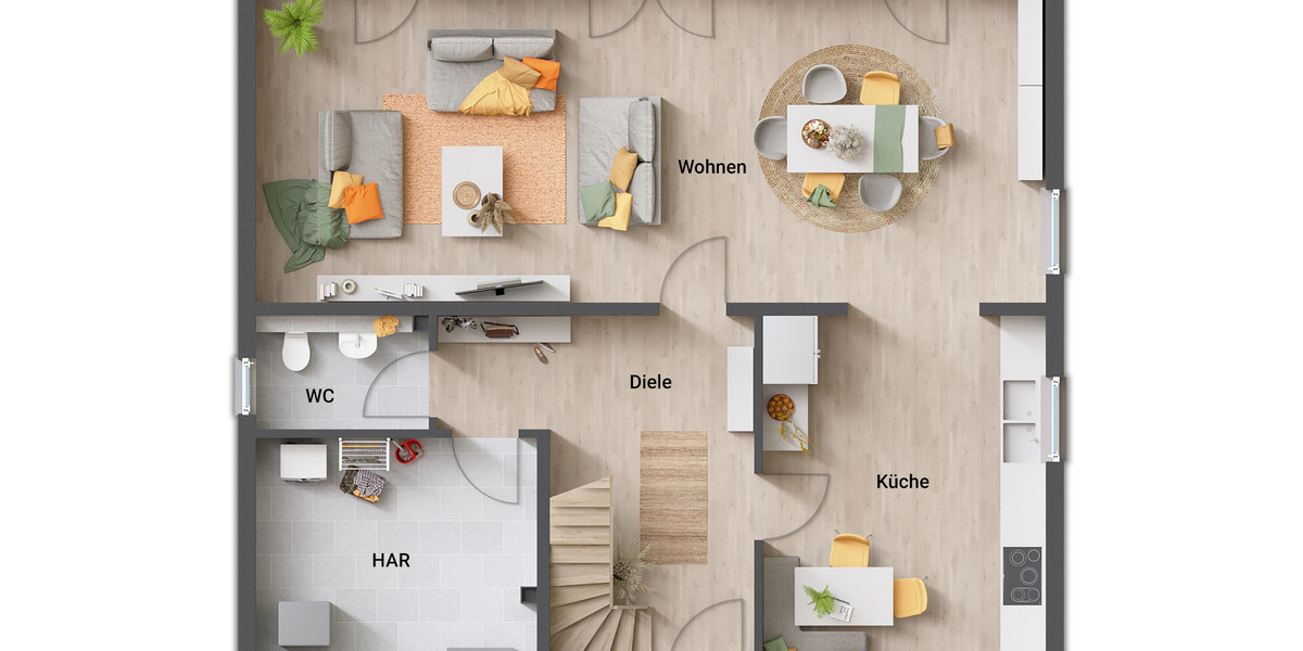 Einfamilienhaus Garbsen Berenbostel - 4 Zimmer, 130 m&sup2;, 477.500&euro; | Angebot:25996213