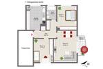 Etagenwohnung Burgdorf - 3 Zimmer, 73 m&sup2;, 140.000&euro; | Angebot:26486923