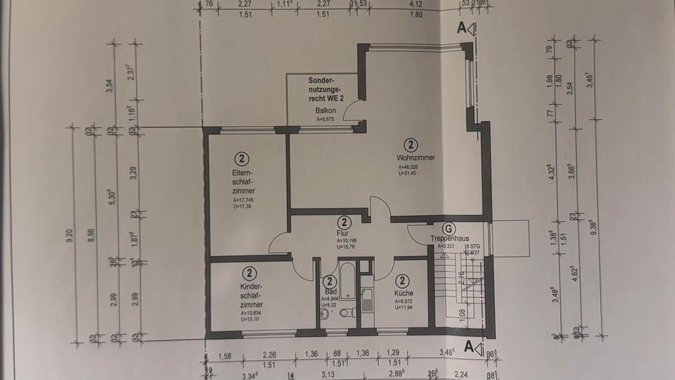 Etagenwohnung Hannover Ahlem-Badenstedt-Davenstedt - 3.5 Zimmer, 105 m&sup2;, 285.000&euro; | Angebot:25375822
