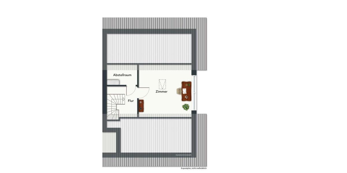 Dachgeschoßwohnung Barsinghausen - 3 Zimmer, 70 m&sup2;, 800&euro; | Angebot:24842959