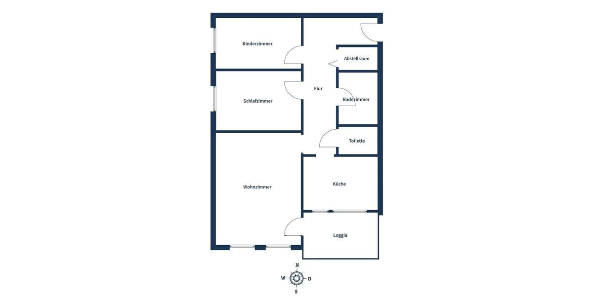 Etagenwohnung Neustadt Am Rübenberge Neustadt - 3 Zimmer, 83 m&sup2;, 210.000&euro; | Angebot:25737632