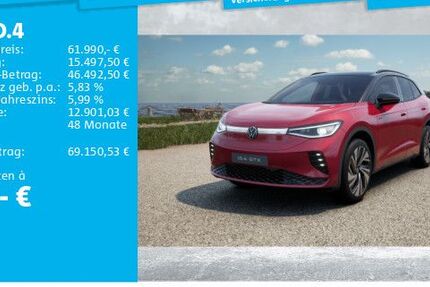 VW ID.4 4.850 km 61.990 &euro; Hannover 30519