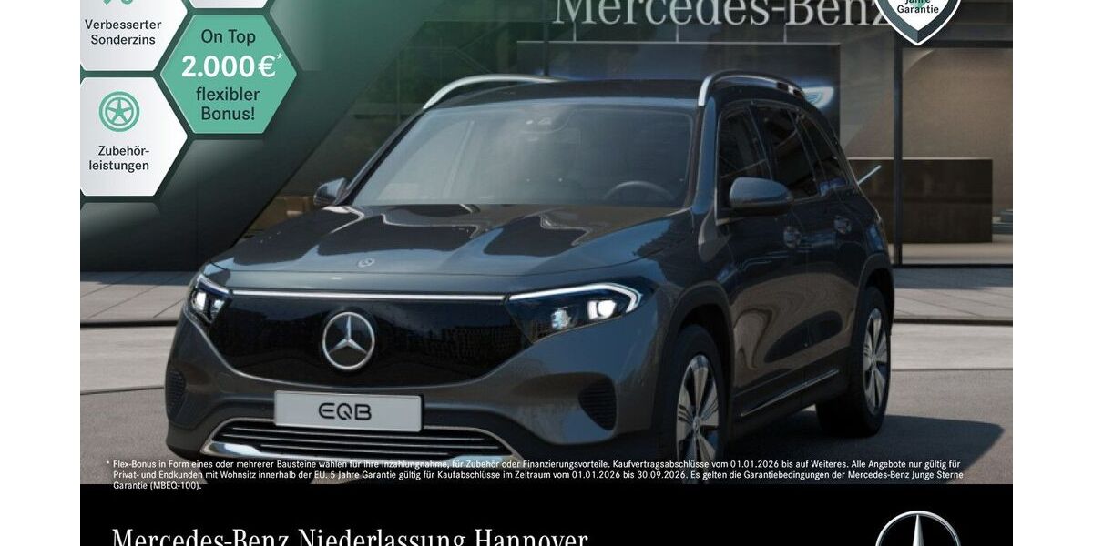 Mercedes-Benz EQB 12.745 km 38.790 &euro; Hannover/Langenhagen 30855