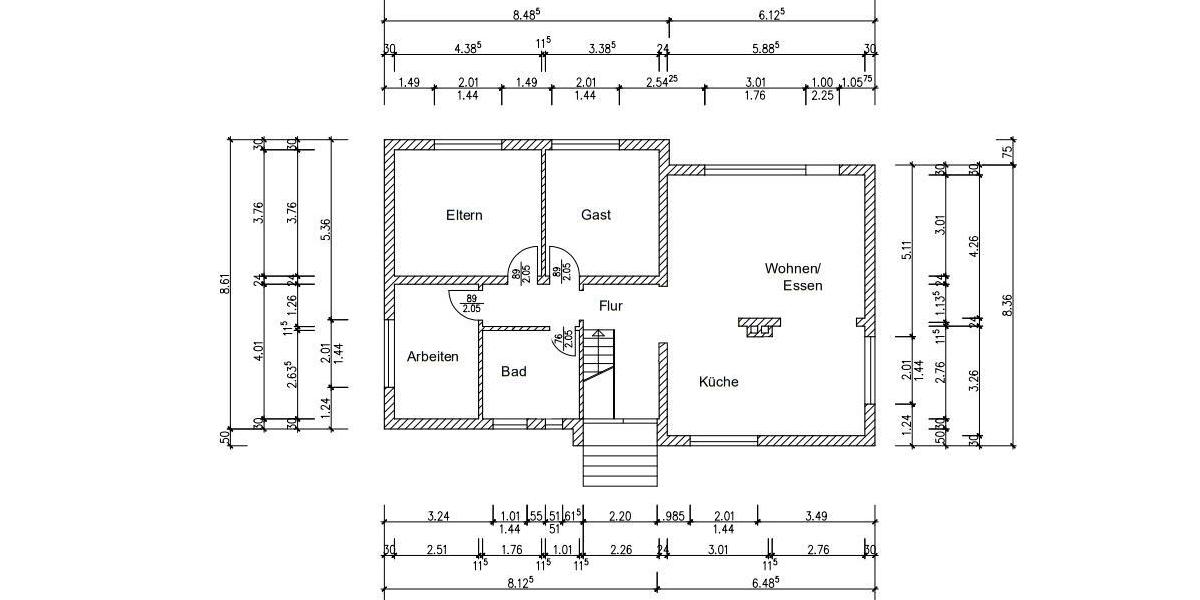 Bungalow Wölpinghausen - 4 Zimmer, 103 m&sup2;, 350.000&euro; | Angebot:27255486