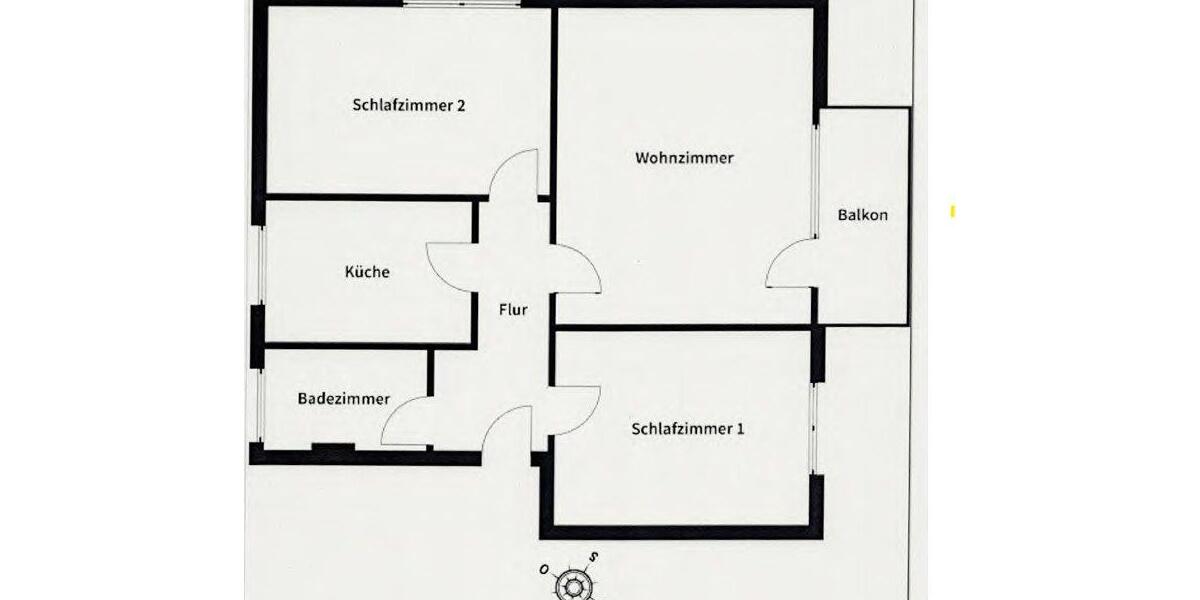 Etagenwohnung Garbsen Berenbostel - 3 Zimmer, 76 m&sup2;, 950&euro; | Angebot:25922703