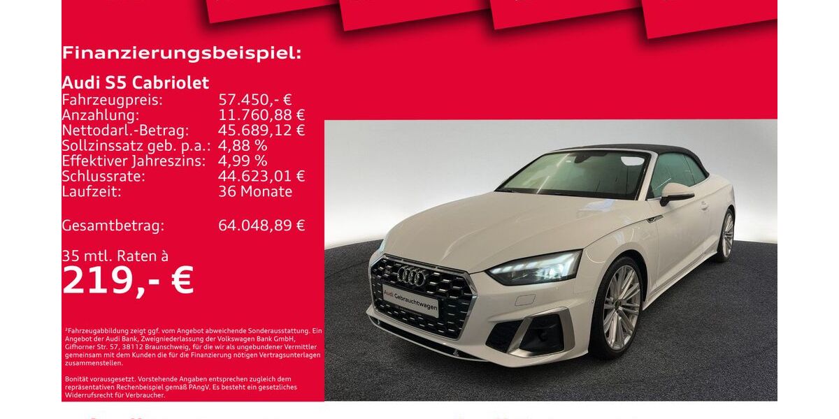 Audi S5 16.018 km 57.250 &euro; Hannover 30179