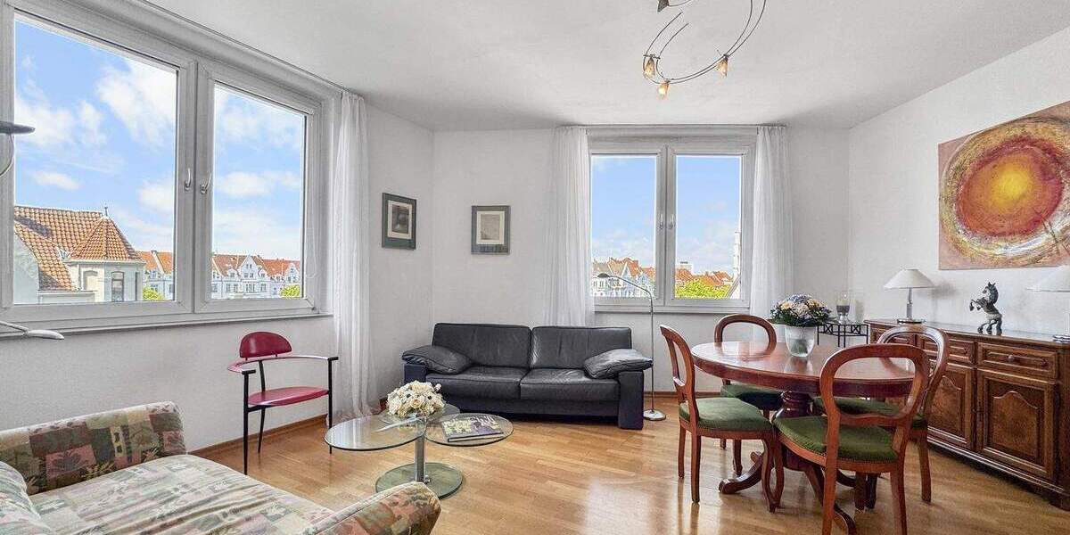 Etagenwohnung Hannover List - 2 Zimmer, 60 m&sup2;, 275.000&euro; | Angebot:25770953