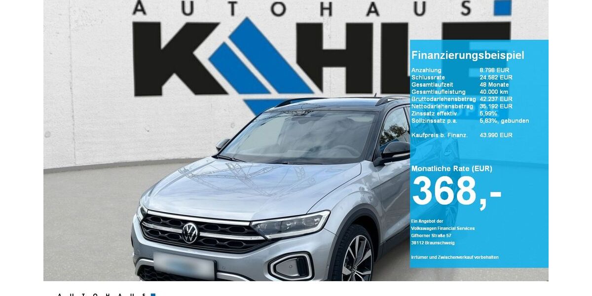 VW T-Roc 5.000 km 43.990 &euro; Hannover 30419
