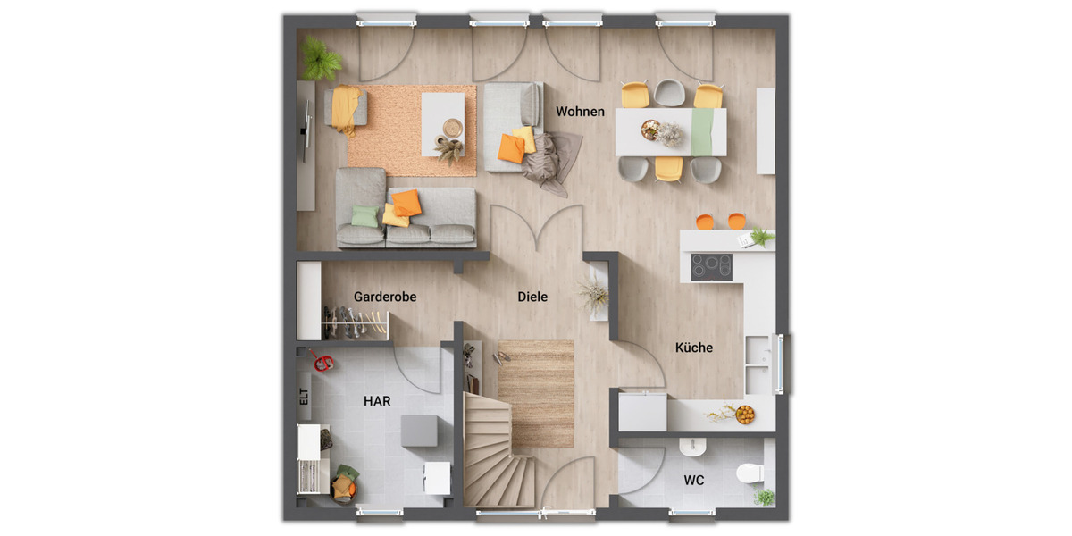 Mehrfamilienhaus, Wohnhaus Wennigsen (Deister) Bredenbeck - 5 Zimmer, 150 m&sup2;, 440.150&euro; | Angebot:26038215