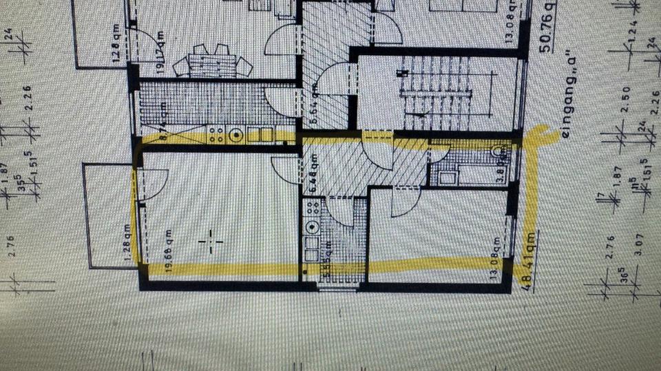 Etagenwohnung Hannover Herrenhausen-Stöcken - 2 Zimmer, 49 m&sup2;, 199.500&euro; | Angebot:26715461