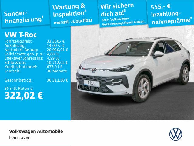 VW T-Roc 13.900 km 33.350 &euro; Lehrte 31275
