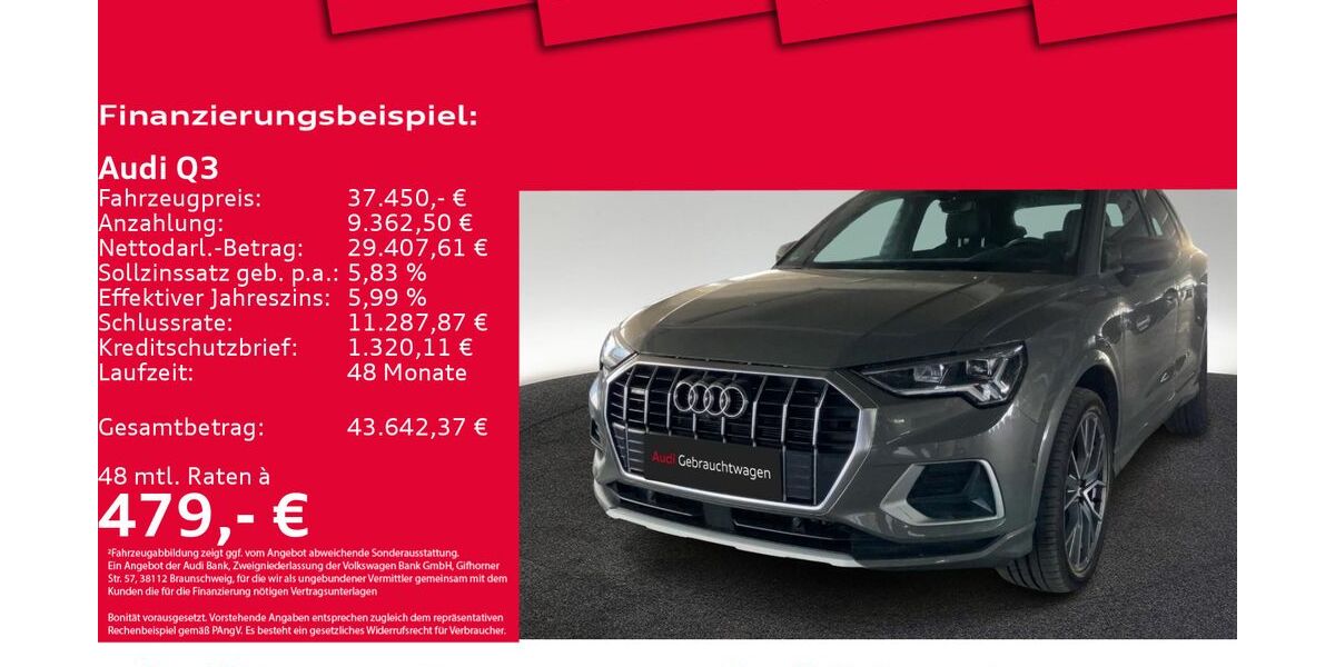 Audi Q3 65.134 km 36.750 &euro; Hannover 30179