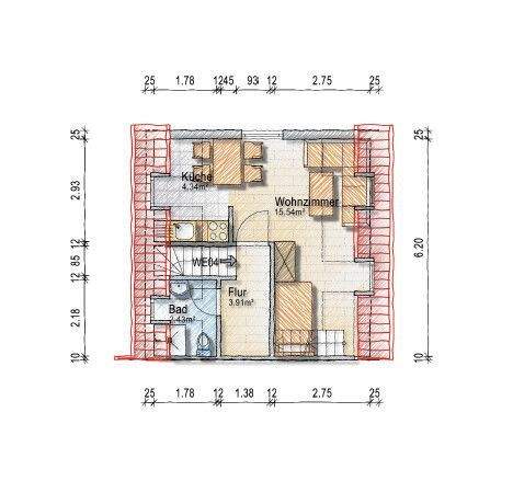 Mehrfamilienhaus, Wohnhaus Hannover Sahlkamp - 1 Zimmer, 625.000&euro; | Angebot:25771938