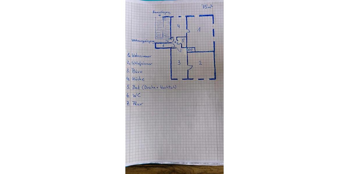 Hochparterre Bad Münder am Deister - 3 Zimmer, 75 m&sup2;, 536&euro; | Angebot:25841574