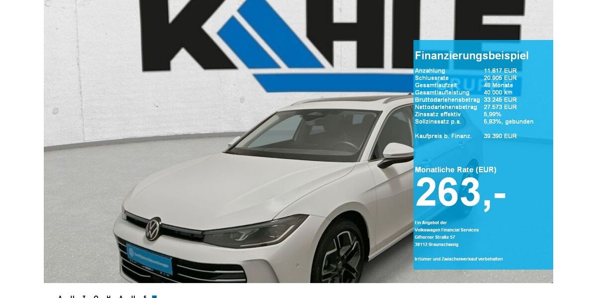 VW Passat Variant 22.500 km 38.790 &euro; Neustadt am Rübenberge 31535