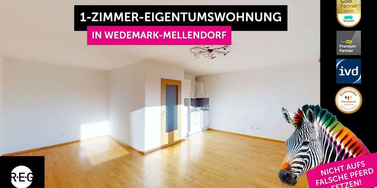 Etagenwohnung Wedemark - 1 Zimmer, 35 m&sup2;, 109.000&euro; | Angebot:27516963