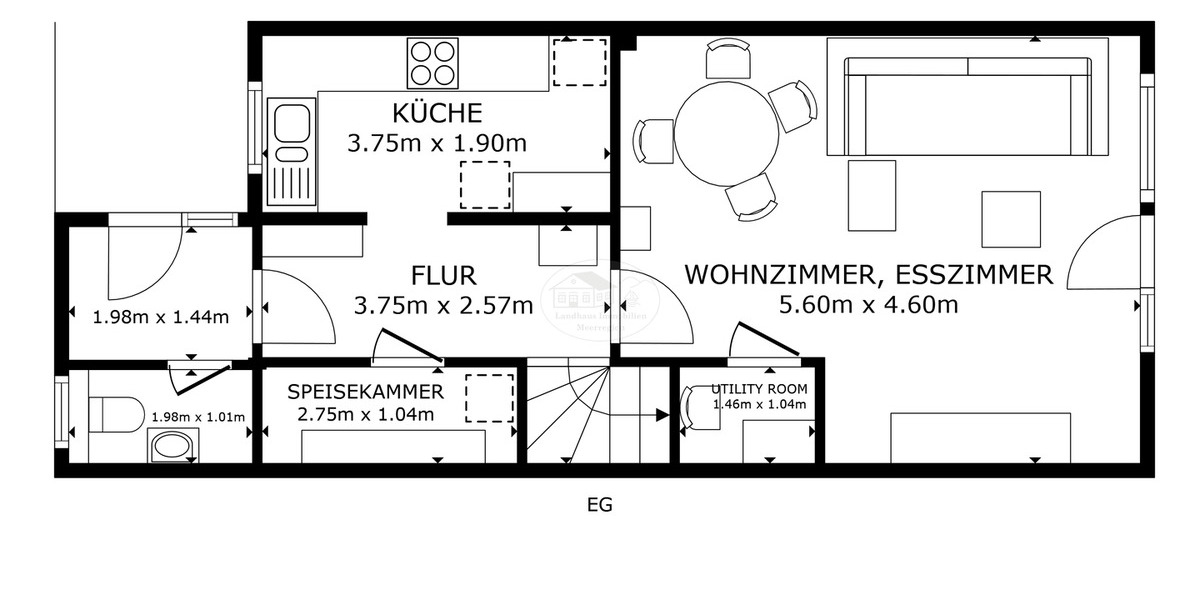 Reihenmittelhaus Wunstorf Blumenau - 5 Zimmer, 100 m&sup2;, 324.900&euro; | Angebot:25661784