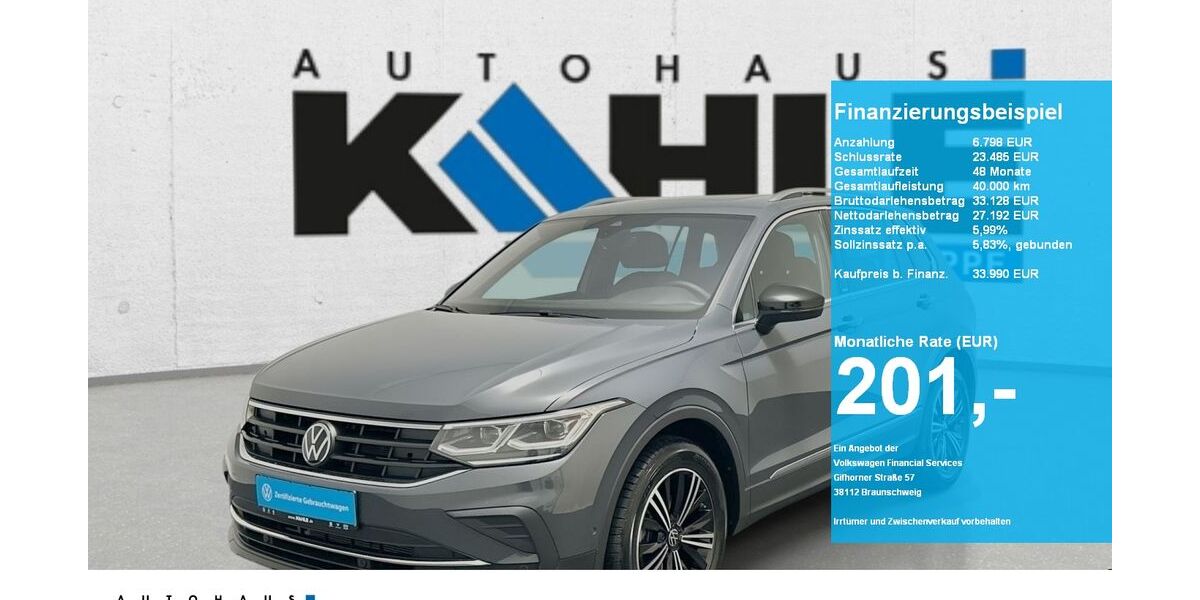 VW Tiguan 11.631 km 33.990 &euro; Neustadt am Rübenberge 31535