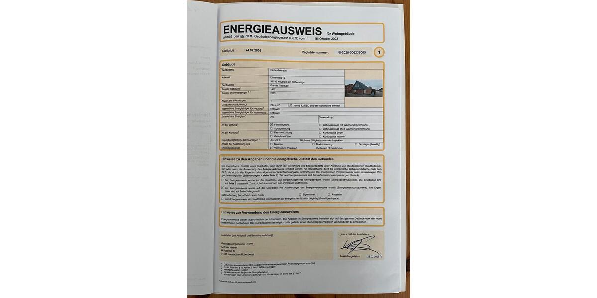 Einfamilienhaus Neustadt am Rübenberge - 6 Zimmer, 167 m&sup2;, 420.000&euro; | Angebot:25960535