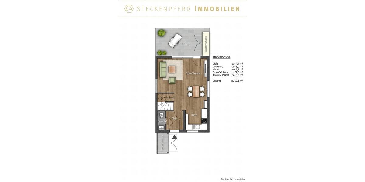 Reihenhaus Gehrden - 4 Zimmer, 120 m&sup2;, 1.680&euro; | Angebot:23293038