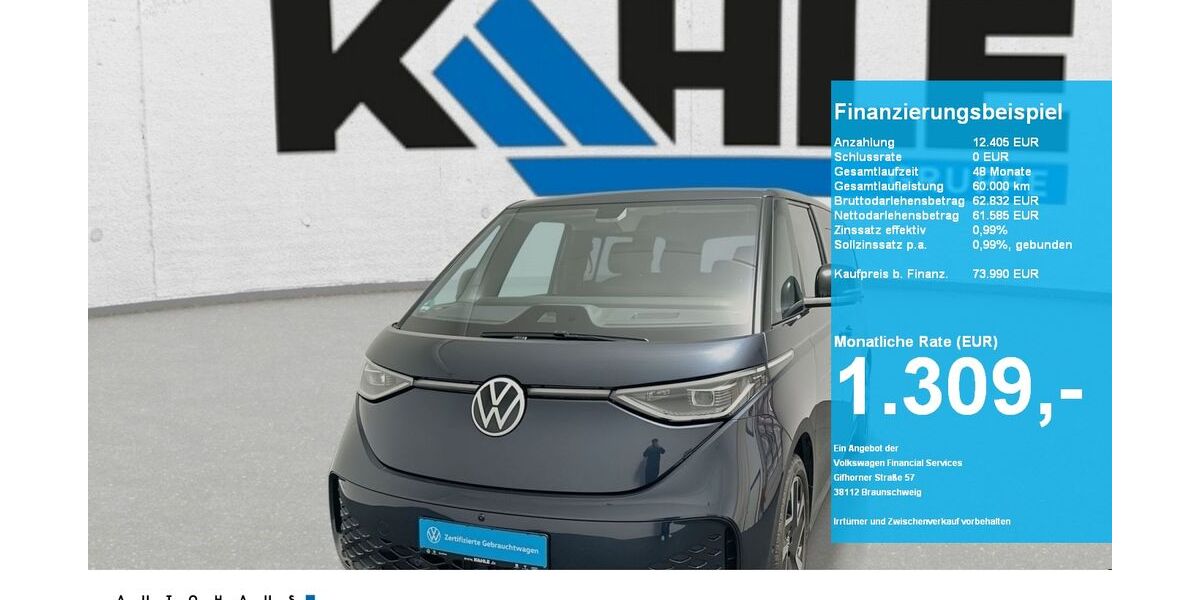 VW ID. Buzz 14.990 km 72.490 &euro; Neustadt am Rübenberge 31535