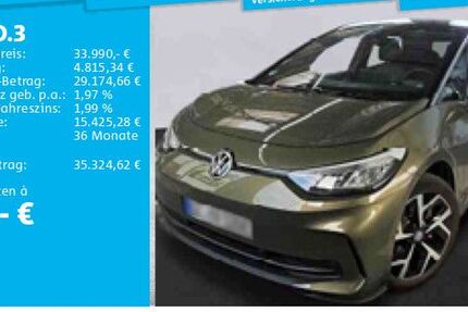 VW ID.3 27.178 km 33.990 &euro; Langenhagen 30853