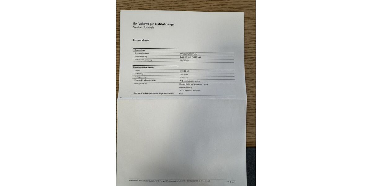 VW Caddy 183.570 km 10.990 &euro; Hannover 30419