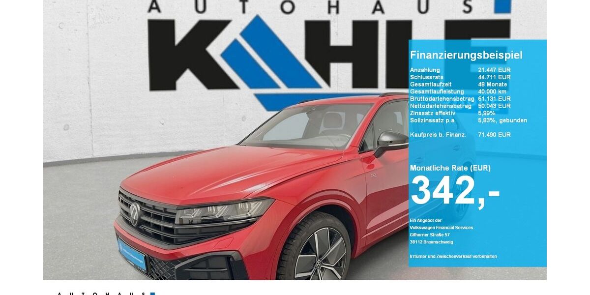 VW Touareg 16.262 km 71.490 &euro; Stadthagen 31655