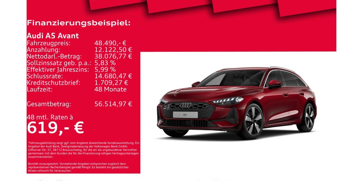 Audi A5 7.202 km 46.950 &euro; Hannover 30179