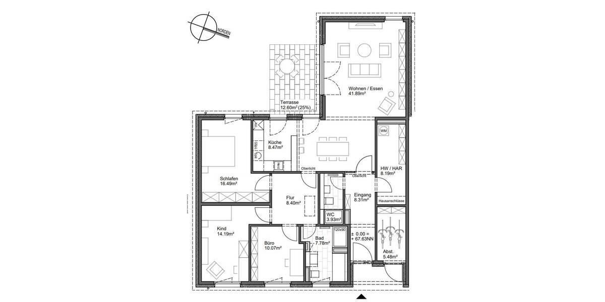 Bungalow Laatzen Laatzen-Mitte - 4 Zimmer, 136 m&sup2;, 690.000&euro; | Angebot:25669428