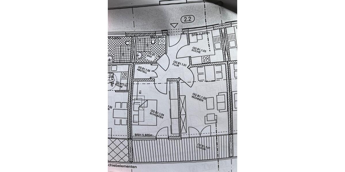 Etagenwohnung Stadthagen - 2 Zimmer, 64 m&sup2;, 590&euro; | Angebot:25884010