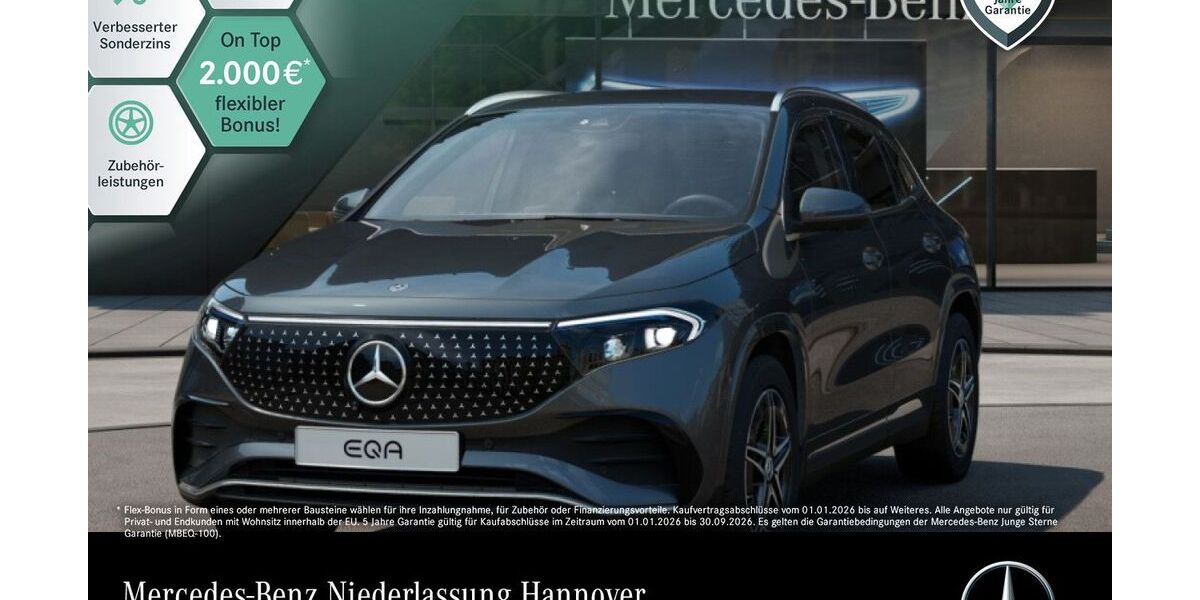 Mercedes-Benz EQA 20.353 km 40.890 &euro; Hannover/Langenhagen 30855
