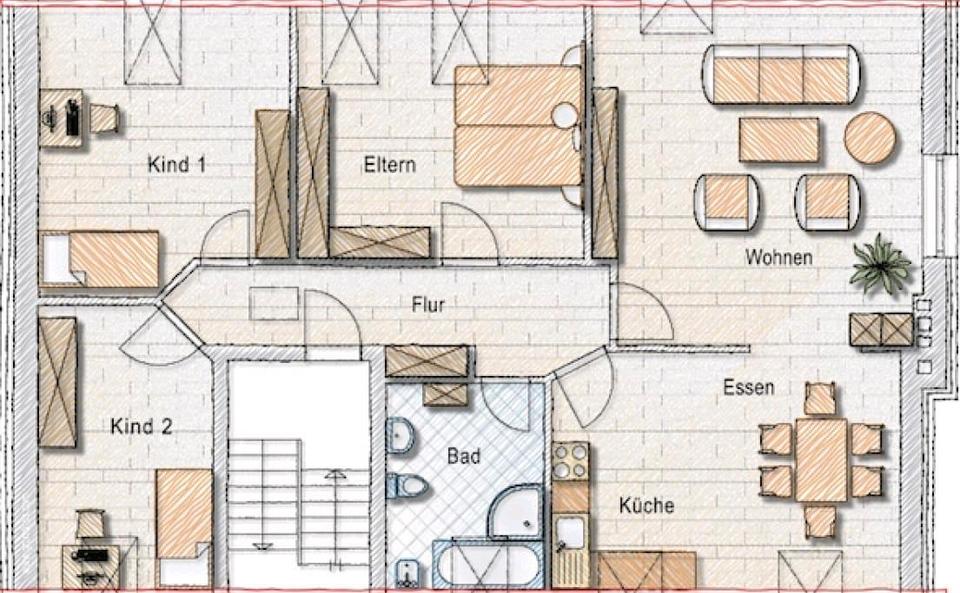 Dachgeschoßwohnung Neustadt am Rübenberge - 4 Zimmer, 97 m&sup2;, 700&euro; | Angebot:25909225
