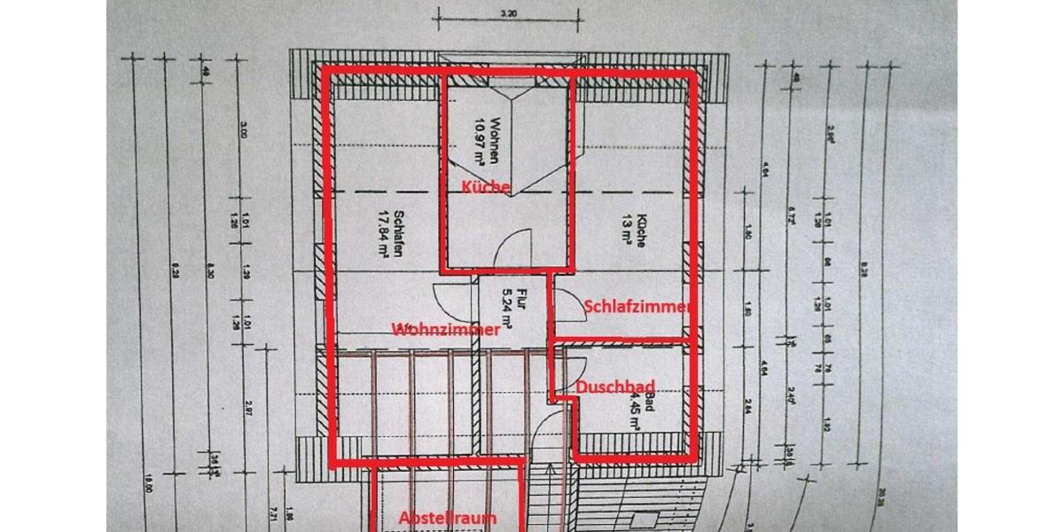 Dachgeschoßwohnung Garbsen Ortschaft Horst - 2 Zimmer, 55 m&sup2;, 600&euro; | Angebot:25900130