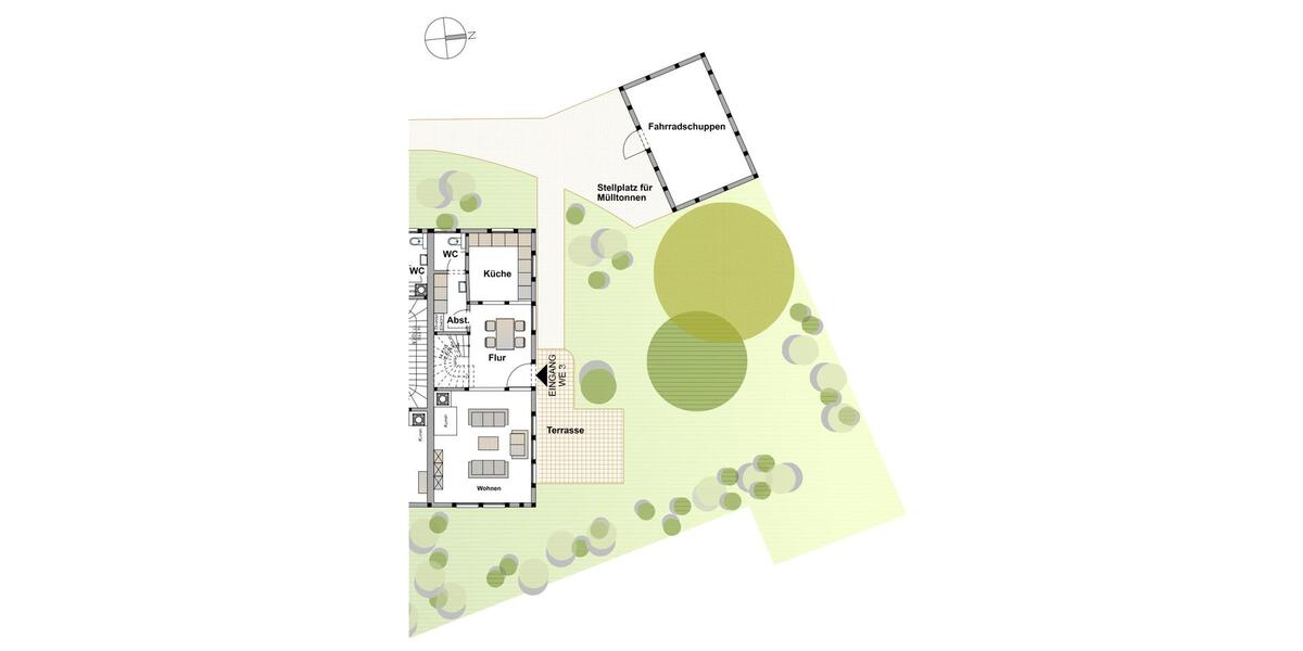 Reihenhaus Wedemark - 2 Zimmer, 105 m&sup2;, 390.000&euro; | Angebot:26933534