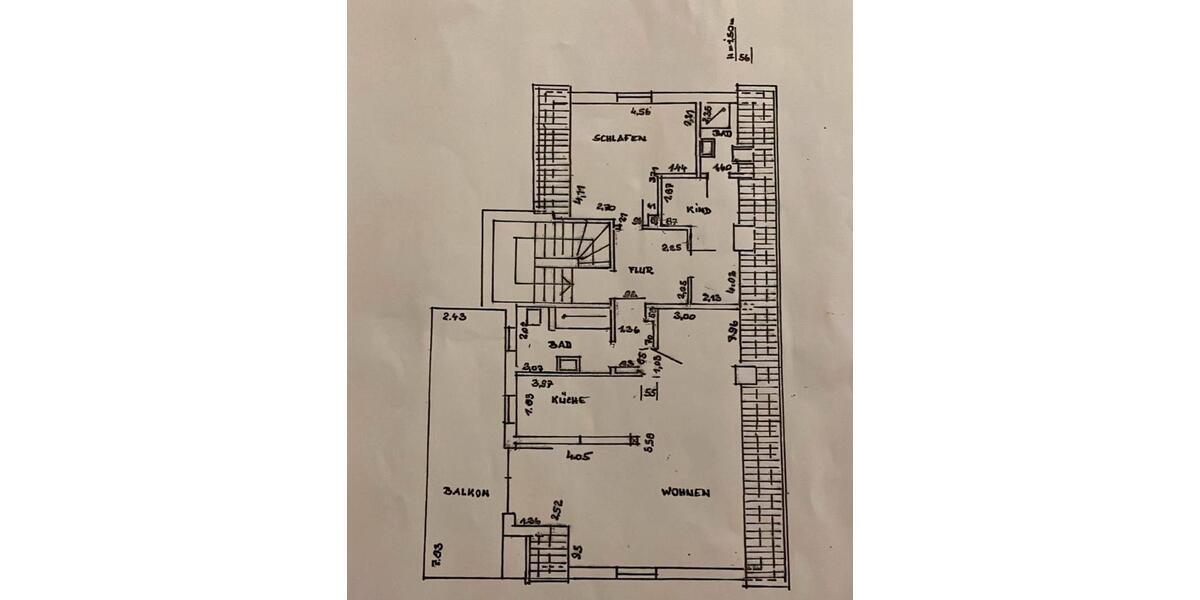 Dachgeschoßwohnung Hannover Ricklingen - 3 Zimmer, 90 m&sup2;, 1.030&euro; | Angebot:25904803