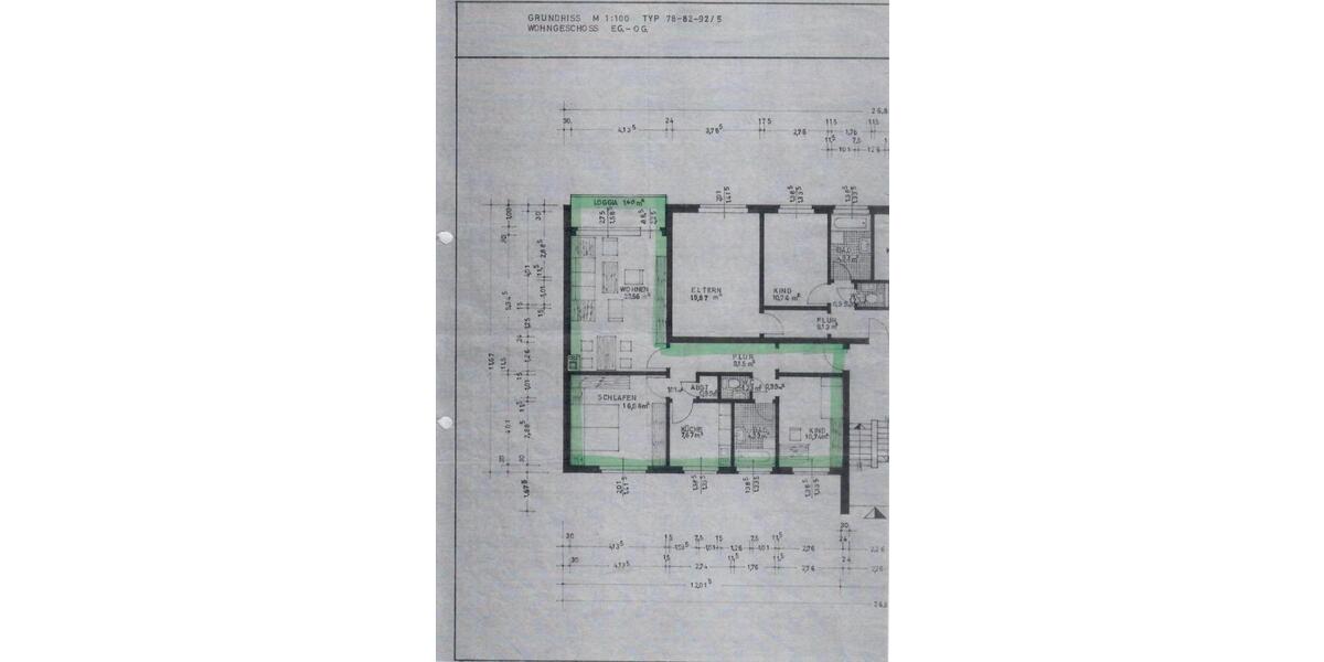 Etagenwohnung Stadthagen - 3 Zimmer, 75 m&sup2;, 600&euro; | Angebot:25751540