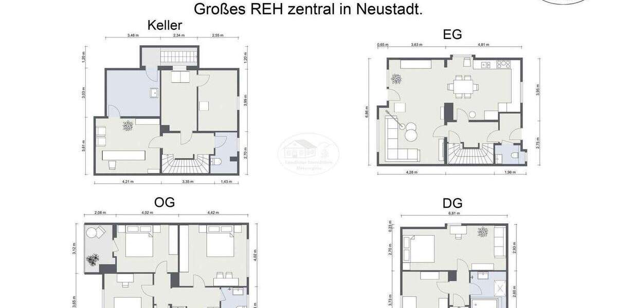 Reihenendhaus Neustadt am Rübenberge Neustadt - 6 Zimmer, 160 m&sup2;, 349.000&euro; | Angebot:25661779
