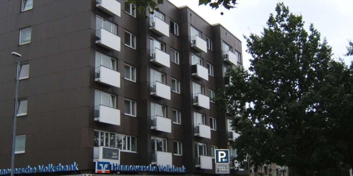 Etagenwohnung Hannover Ledeburg - 1 Zimmer, 45 m&sup2;, 360&euro; | Angebot:25936362
