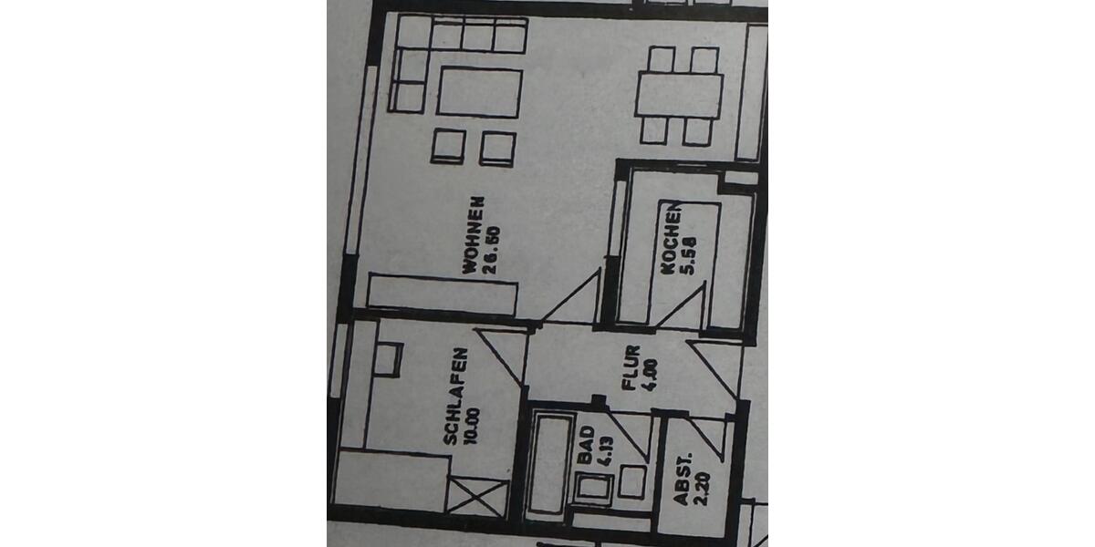 Etagenwohnung Hannover Ricklingen - 2 Zimmer, 53 m&sup2;, 105.000&euro; | Angebot:25940910
