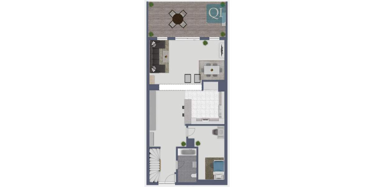 Reihenmittelhaus Hannover / Mittelfeld Mittelfeld - 4 Zimmer, 97 m&sup2;, 395.000&euro; | Angebot:25677154