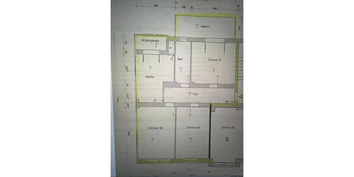 Etagenwohnung Hannover Vahrenwald-List - 3 Zimmer, 93 m&sup2;, 369.000&euro; | Angebot:25915846