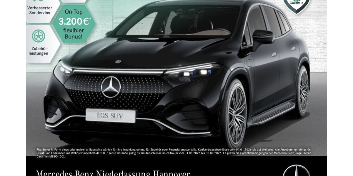 Mercedes-Benz EQS SUV 38.380 km 92.890 &euro; Hannover/Langenhagen 30855