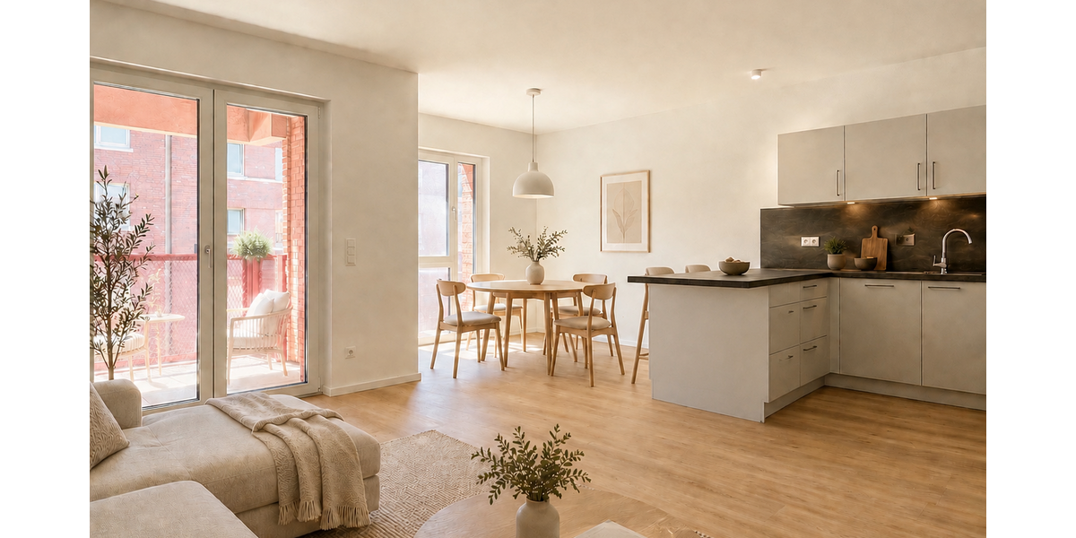 Etagenwohnung Hannover Döhren-Wülfel - 4 Zimmer, 103 m&sup2;, 1.461&euro; | Angebot:27231378