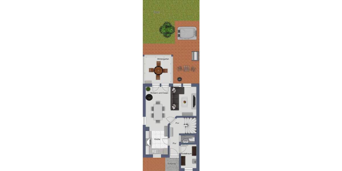 Reihenendhaus Wennigsen (Deister) Wennigsen - 4 Zimmer, 135 m&sup2;, 409.000&euro; | Angebot:25733386