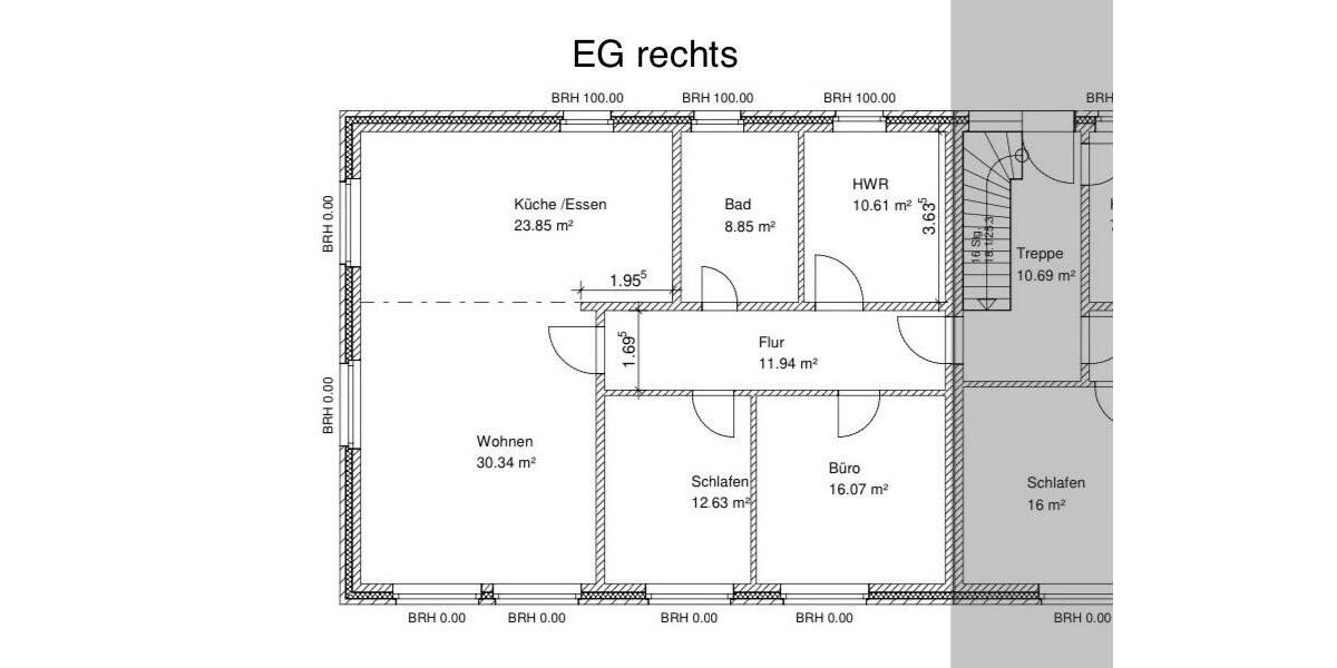 Erdgeschoßwohnung Burgdorf - 4 Zimmer, 120 m&sup2;, 1.560&euro; | Angebot:24890446