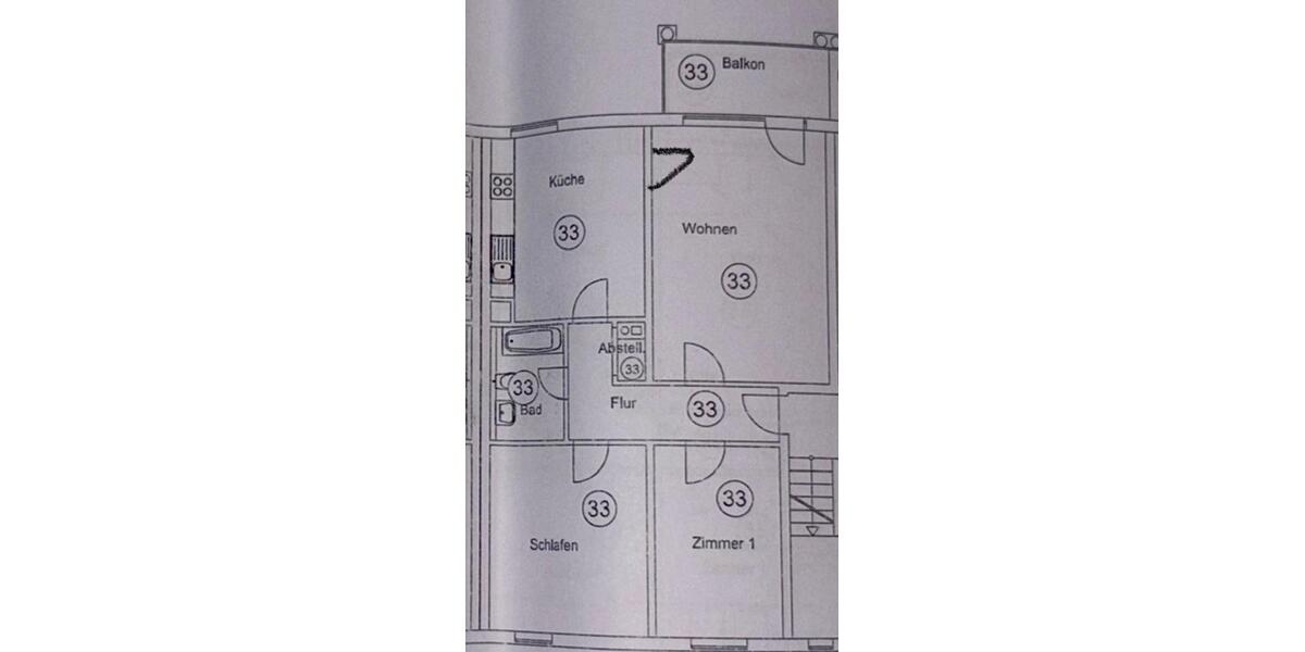 Etagenwohnung Ronnenberg - 3 Zimmer, 90 m&sup2;, 270.000&euro; | Angebot:27168785