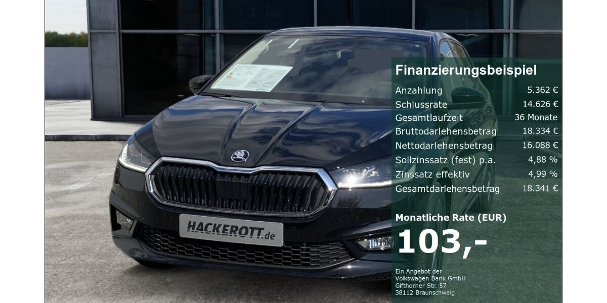 Skoda Fabia 8.000 km 21.450 &euro; Langenhagen 30853