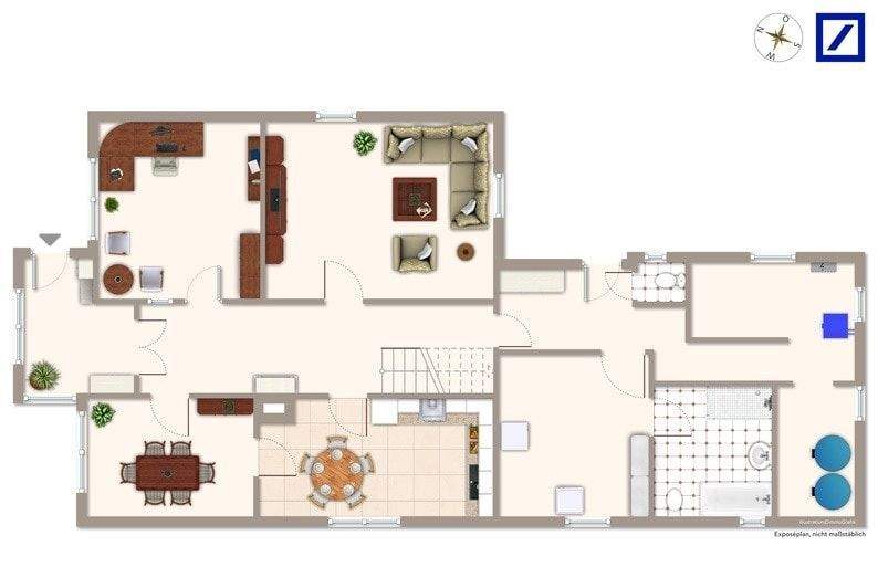 Einfamilienhaus Bad Münder Brullsen - 1 Zimmer, 283 m&sup2;, 220.000&euro; | Angebot:25686577