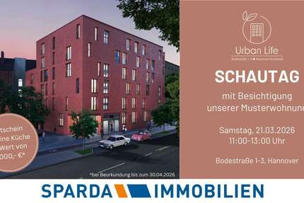 Wohnung Hannover-Nordstadt Nordstadt - 2 Zimmer, 64 m&sup2;, 349.000&euro; | Angebot:24856043